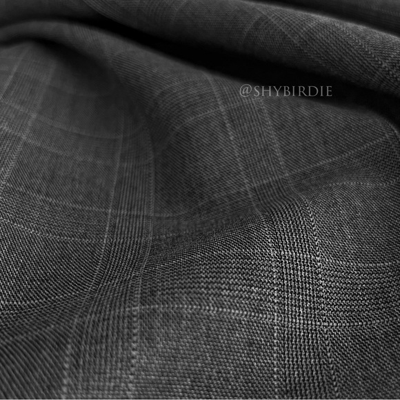 NEW JACOB Wide Leg Dress Pants in Glen Plaid - Picture 15 of 16